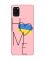 Матовий рожевий чохол на Samsung Galaxy A31 :: Дім Україна (принт 353)