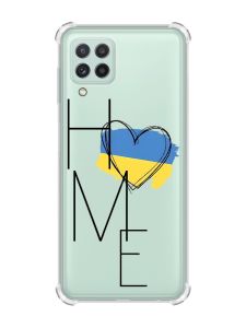 Чохол із потовщеними кутами на Samsung Galaxy A22 5G / A22s 5G :: Дім Україна (принт 353)