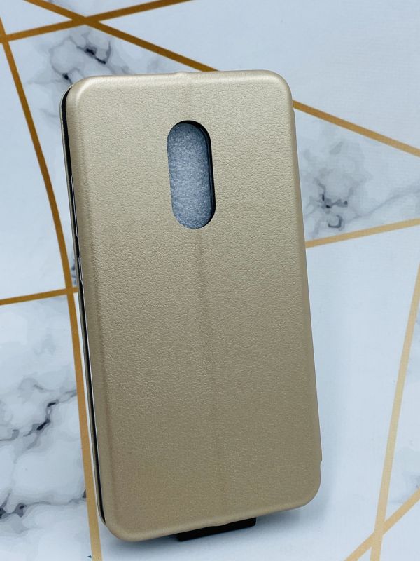 Чохол-книжка з малюнком для Xiaomi Redmi Note 4 / 4X Золотий :: Очі (принт 358)