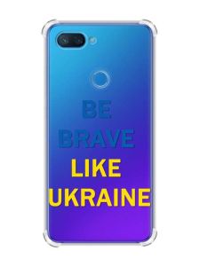 Чохол із потовщеними кутами на Xiaomi Mi 8 Lite :: Сміливість (патріотичний принт 5)