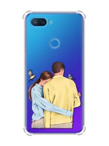 Чохол із потовщеними кутами на Xiaomi Mi 8 Lite :: Українська пара (принт 14)