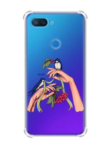 Чохол із потовщеними кутами на Xiaomi Mi 8 Lite :: Ластівки (патріотичний принт 15)