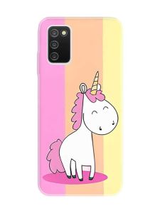 Чохол на Samsung Galaxy A03s :: Єдиноріг (принт 104)