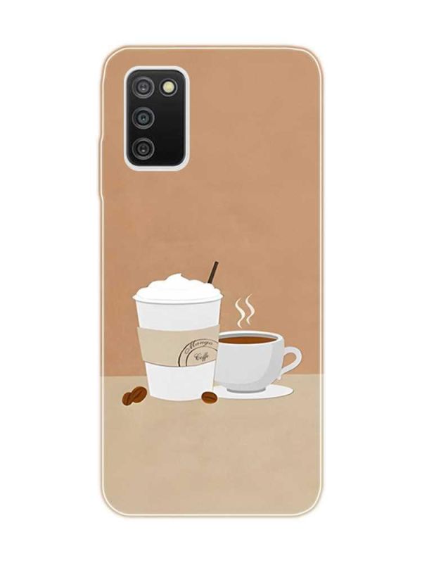 Чохол на Samsung Galaxy A03s :: Кава (принт 108)