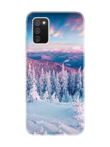 Чохол на Samsung Galaxy A03s :: Зимові гори (принт 163)