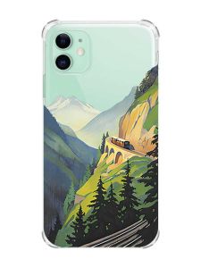 Чохол з потовщеними кутами на Apple iPhone 11 (6.1) :: Пейзаж. Гори (принт 87)