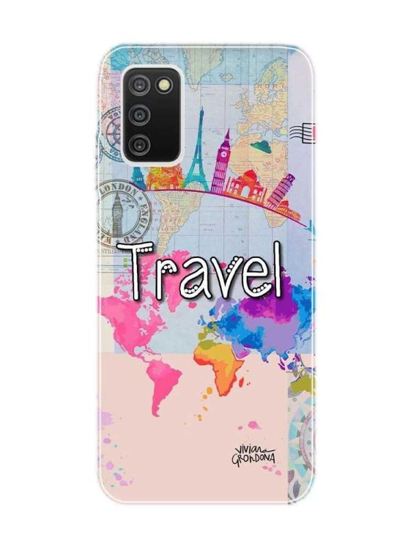 Чохол на Samsung Galaxy A03s :: Подорож. Travel (принт 321)
