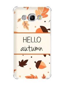Чохол з потовщеними кутами на Samsung Galaxy J5(2016)/J510 :: Привіт, осінь (принт 109)