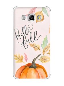 Чохол з потовщеними кутами на Samsung Galaxy J5(2016)/J510 :: Привіт, осінь (принт 111)