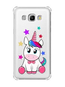 Чохол з потовщеними кутами на Samsung Galaxy J5(2016)/J510 :: Єдиноріг (принт 102)