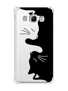 Чохол з потовщеними кутами на Samsung Galaxy J5(2016)/J510 :: Котики (принт 118)