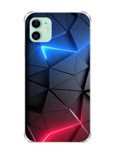 Чохол з потовщеними кутами на Apple iPhone 11 (6.1) :: Рельєфний фон (принт 36)