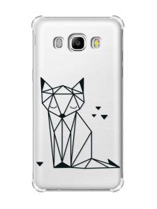 Чохол з потовщеними кутами на Samsung Galaxy J5(2016)/J510 :: Лисиця (принт 126)