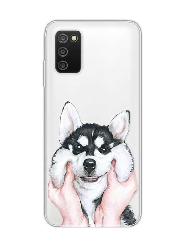 Прозорий чохол на Samsung Galaxy A03s :: Мордочка (принт 121)