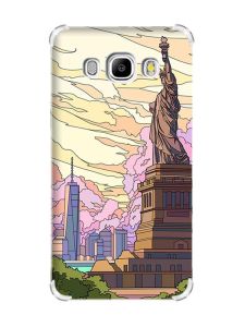 Чохол з потовщеними кутами на Samsung Galaxy J5(2016)/J510 :: Статуя Свободи (принт 331)