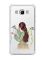 Чохол з потовщеними кутами на Samsung Galaxy J5(2016)/J510 :: Дівчина з ластівками (принт 16)