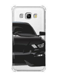 Чохол з потовщеними кутами на Samsung Galaxy J5(2016)/J510 :: Авто чорне (принт 232)