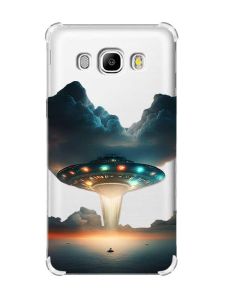 Чохол з потовщеними кутами на Samsung Galaxy J5(2016)/J510 :: Тарілка UFO (принт 241)