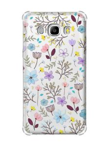 Чохол з потовщеними кутами на Samsung Galaxy J5(2016)/J510 :: Квітковий фон (принт 267)