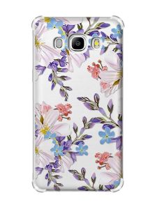 Чохол з потовщеними кутами на Samsung Galaxy J5(2016)/J510 :: Квітковий малюнок (принт 272)