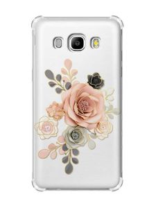 Чохол з потовщеними кутами на Samsung Galaxy J5(2016)/J510 :: Троянди (принт 275)