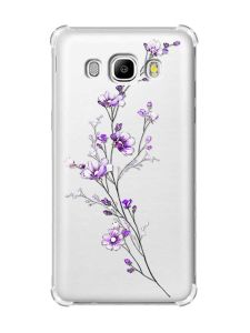 Чохол з потовщеними кутами на Samsung Galaxy J5(2016)/J510 :: Гілочка квітів (принт 278)