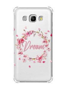 Чохол з потовщеними кутами на Samsung Galaxy J5(2016)/J510 :: Віночок з сакури (принт 284)