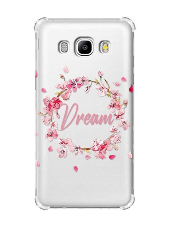 Чохол з потовщеними кутами на Samsung Galaxy J5(2016)/J510 :: Віночок з сакури (принт 284)