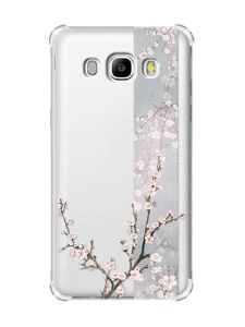 Чохол з потовщеними кутами на Samsung Galaxy J5(2016)/J510 :: Квітуча сакура (принт 285)