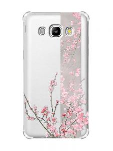 Чохол з потовщеними кутами на Samsung Galaxy J5(2016)/J510 :: Сакура у цвіті (принт 286)