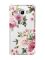 Чохол з потовщеними кутами на Samsung Galaxy J5(2016)/J510 :: Рожеві квіти (принт 287)