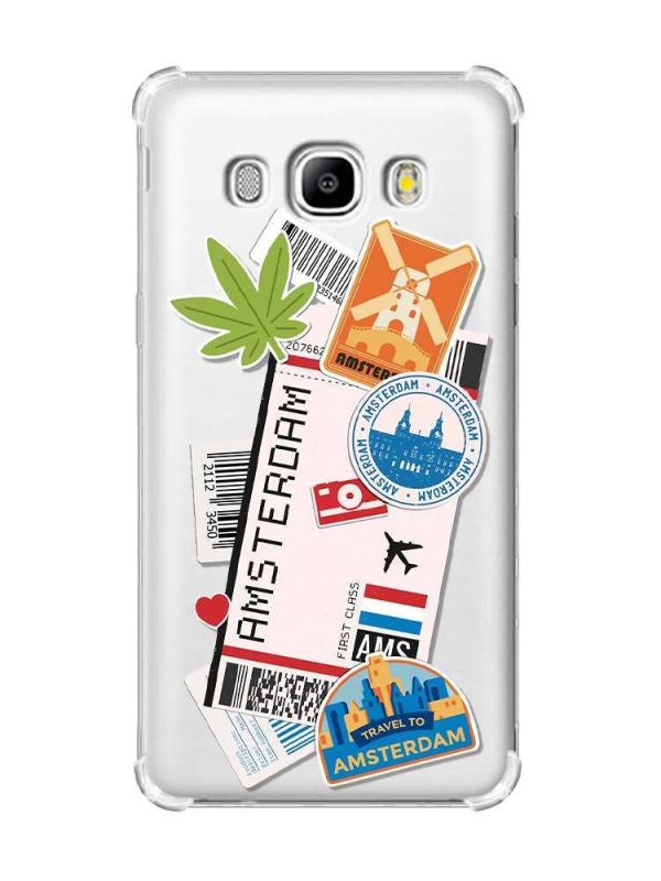 Чохол з потовщеними кутами на Samsung Galaxy J5(2016)/J510 :: Подорожі. Амстердам (принт 327)