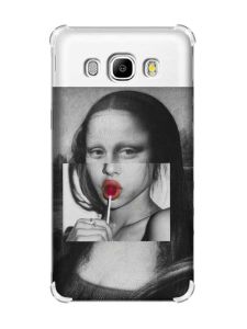 Чохол з потовщеними кутами на Samsung Galaxy J5(2016)/J510 :: Сучасна Мона Ліза (принт 351)