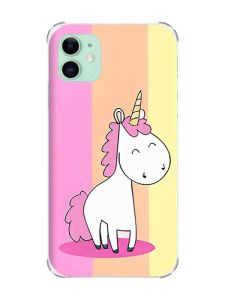 Чохол з потовщеними кутами на Apple iPhone 11 (6.1) :: Єдиноріг (принт 104)