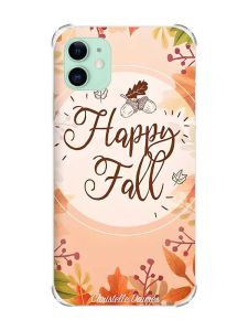 Чохол з потовщеними кутами на Apple iPhone 11 (6.1) :: Щасливої осені (принт 110)