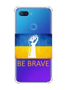 Чохол із потовщеними кутами на Xiaomi Mi 8 Lite :: Мужність Україна (принт 42)