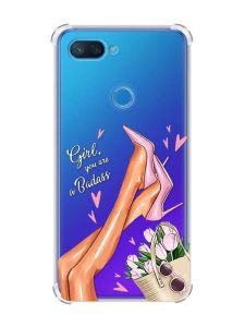 Чохол із потовщеними кутами на Xiaomi Mi 8 Lite :: Ніжки (принт 62)