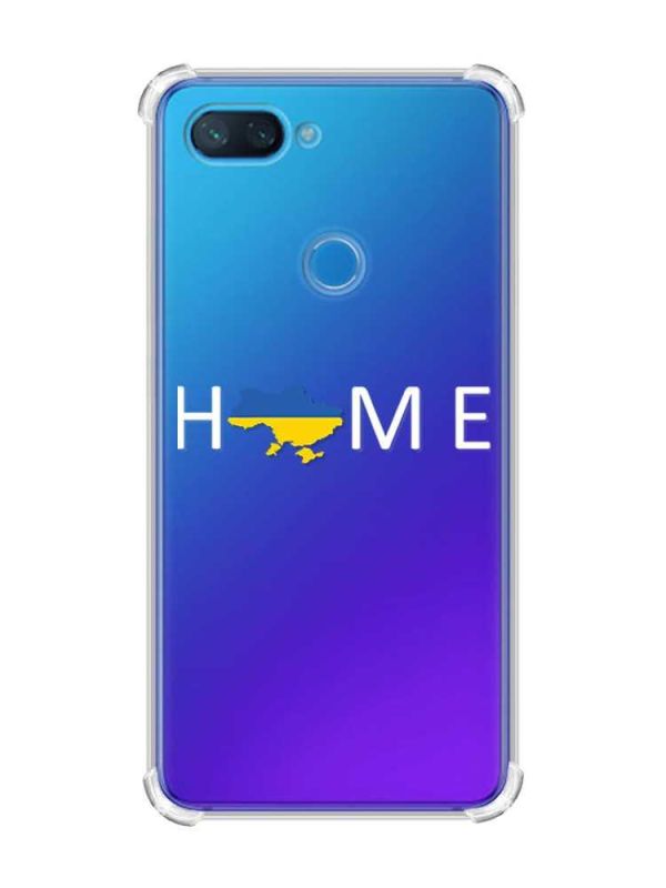 Чохол із потовщеними кутами на Xiaomi Mi 8 Lite :: Дім Україна (патріотичний принт 73)