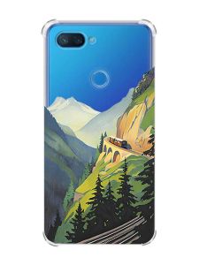 Чохол із потовщеними кутами на Xiaomi Mi 8 Lite :: Пейзаж. Гори (принт 87)