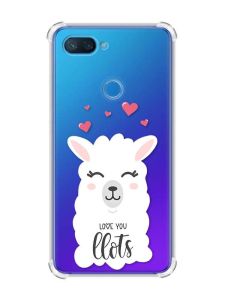 Чохол із потовщеними кутами на Xiaomi Mi 8 Lite :: Лама (принт 94)