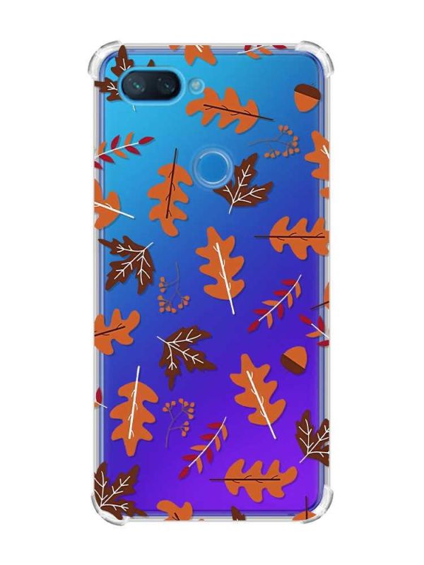 Чохол із потовщеними кутами на Xiaomi Mi 8 Lite :: Осінь (принт 107)
