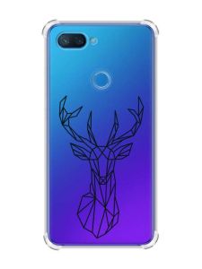 Чохол із потовщеними кутами на Xiaomi Mi 8 Lite :: Олень (принт 128)