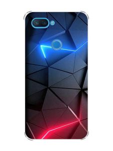 Чохол із потовщеними кутами на Xiaomi Mi 8 Lite :: Рельєфний фон (принт 36)