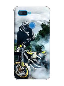 Чохол із потовщеними кутами на Xiaomi Mi 8 Lite :: Мото Драйв (принт 68)