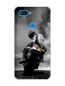 Чохол із потовщеними кутами на Xiaomi Mi 8 Lite :: Мото (принт 69)