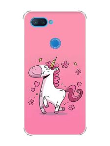 Чохол із потовщеними кутами на Xiaomi Mi 8 Lite :: Єдиноріг (принт 105)