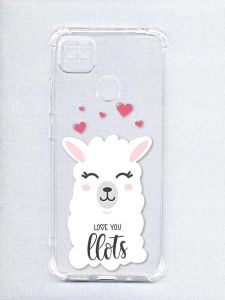 Чохол з потовщеними кутами на Xiaomi Redmi 9C/10A :: Лама (принт 94)