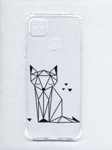 Чохол з потовщеними кутами на Xiaomi Redmi 9C/10A :: Лисиця (принт 126)