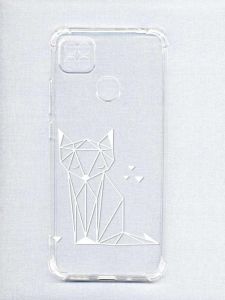 Чохол з потовщеними кутами на Xiaomi Redmi 9C/10A :: Лисиця (принт 127)