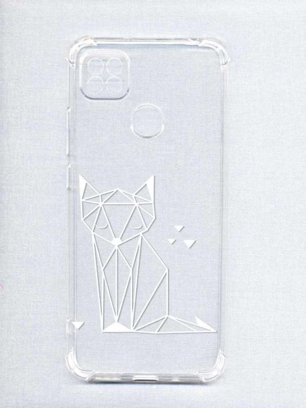 Чохол з потовщеними кутами на Xiaomi Redmi 9C/10A :: Лисиця (принт 127)